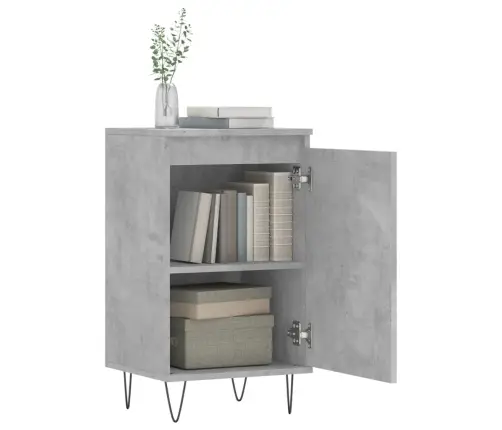 Kumodes, 2 Gab., Betona Pelēkas, 40X35X70 Cm, Inženierijas Koks Vidaxl Kumodes, 2 Gab., Betona Pelēkas, 40X35X70 Cm, Inženierijas Koks Vidaxl