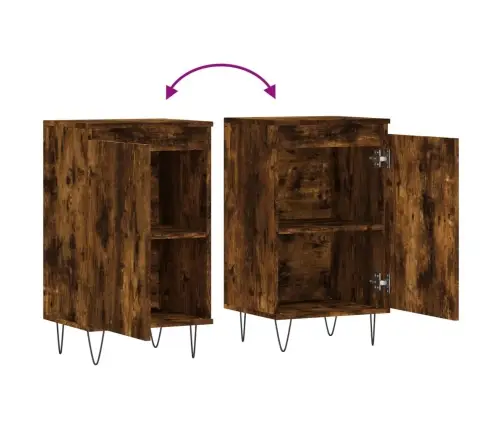 Puhvetkapp, Suitsutatud Tamm, 40 X 35 X 70 cm Tehispuit