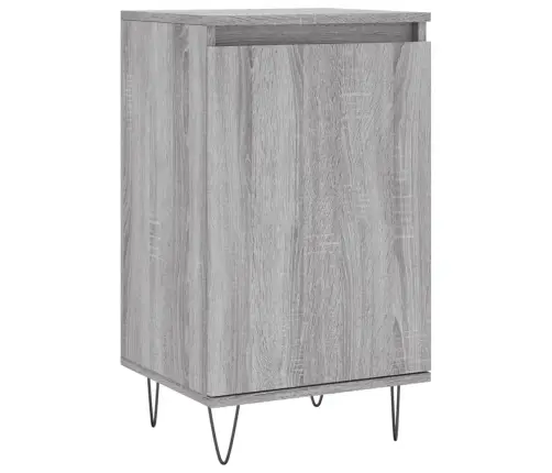 Šoninės Spintelės, 2Vnt., Pilkos Ąžuolo, 40X35X70cm Mediena