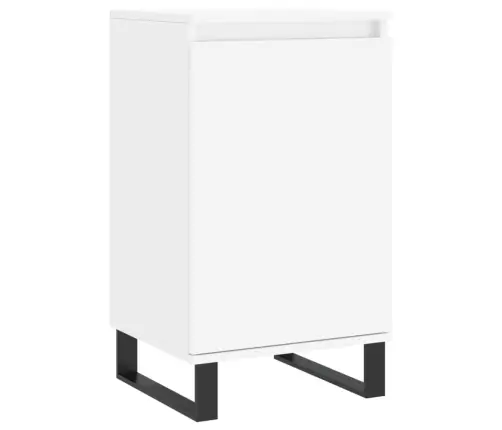 Kumodes, 2 Gab., Baltas, 40X35X70 Cm, Inženierijas Koks Vidaxl