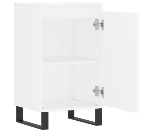 Kumodes, 2 Gab., Baltas, 40X35X70 Cm, Inženierijas Koks Vidaxl