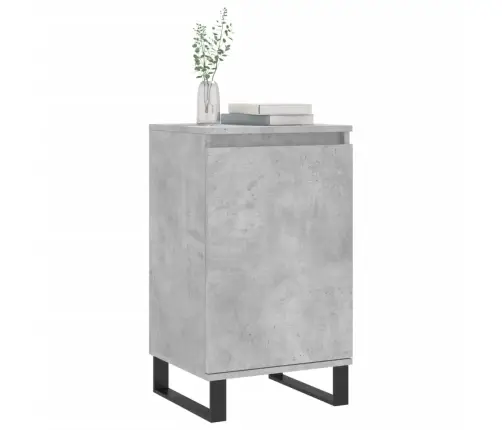 Šoninė Spintelė, Betono Pilka, 40X35X70cm Apdirbta Mediena