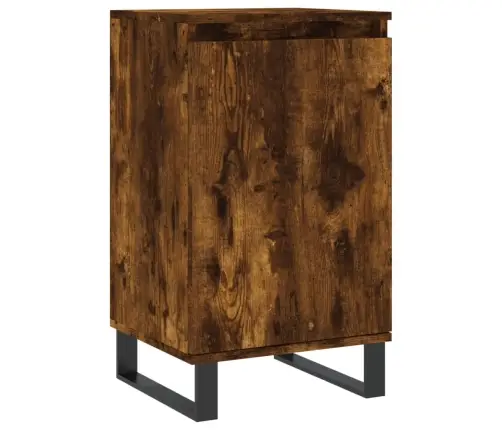 Šoninės Spintelės, 2Vnt., Dūminio Ąžuolo, 40X35X70cm Mediena