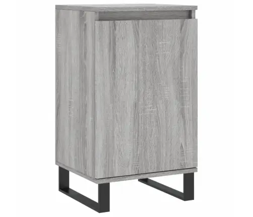Kumode, Pelēka Ozolkoka, 40X35X70 Cm, Inženierijas Koks Vidaxl