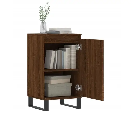 Kumodes, 2 Gab., Ozolkoka Krāsā, 40X35X70 Cm, Inženierijas Koks Vidaxl