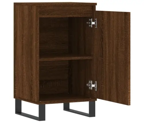 Kumodes, 2 Gab., Ozolkoka Krāsā, 40X35X70 Cm, Inženierijas Koks Vidaxl