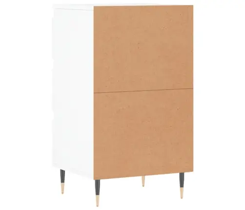 Šoninė Spintelė, Baltos Spalvos, 40X35X70cm Apdirbta Mediena