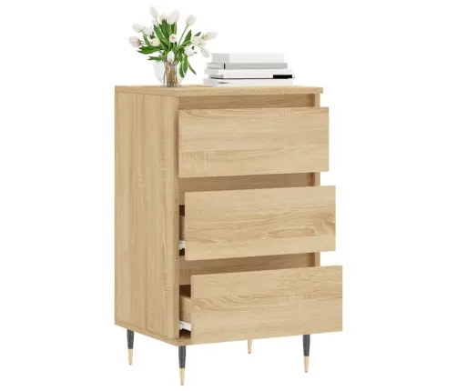 Kumode, Ozolkoka Krāsā, 40X35X70 Cm, Inženierijas Koks Vidaxl