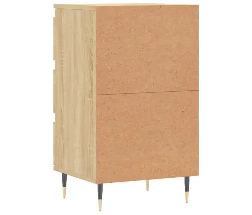Kumode, Ozolkoka Krāsā, 40X35X70 Cm, Inženierijas Koks Vidaxl