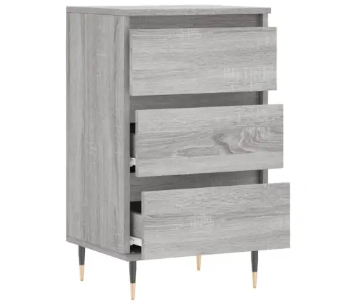 Kumode, Pelēka Ozolkoka, 40X35X70 Cm, Inženierijas Koks Vidaxl Kumode, Pelēka Ozolkoka, 40X35X70 Cm, Inženierijas Koks Vidaxl