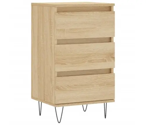 Šoninė Spintelė, Sonoma Ąžuolo, 40X35X70cm Apdirbta Mediena