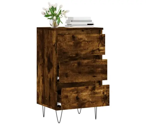 Kumode, Ozolkoka Krāsa, 40X35X70 Cm, Inženierijas Koks Vidaxl