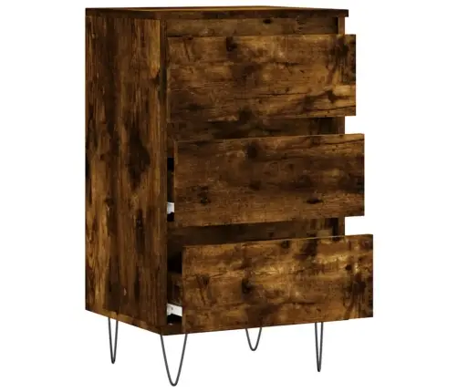 Kumode, Ozolkoka Krāsa, 40X35X70 Cm, Inženierijas Koks Vidaxl