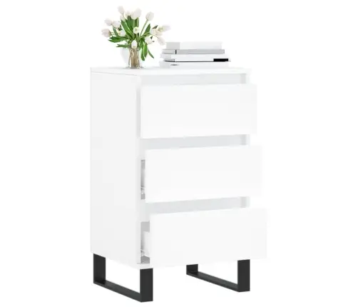 Puhvetkapp, Valge, 40 X 35 X 70 cm Tehispuit