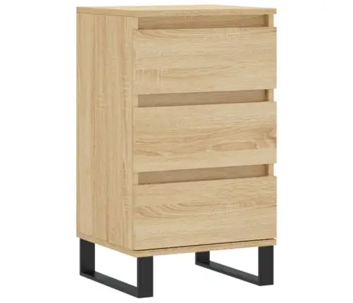 Šoninė Spintelė, Sonoma Ąžuolo, 40X35X70cm Apdirbta Mediena