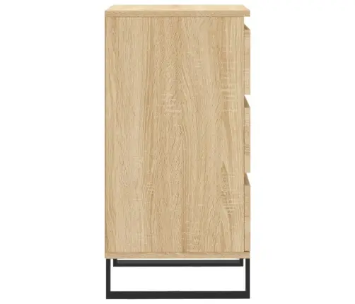 Šoninė Spintelė, Sonoma Ąžuolo, 40X35X70cm Apdirbta Mediena