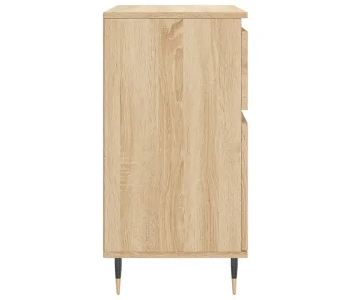 Šoninė Spintelė, Sonoma Ąžuolo, 60X35X70cm Apdirbta Mediena