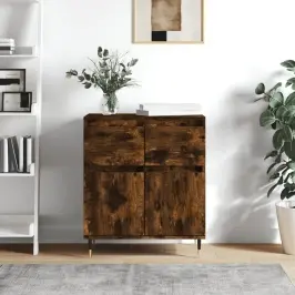 Kumode, Ozolkoka Krāsa, 60X35X70 Cm, Inženierijas Koks Vidaxl
