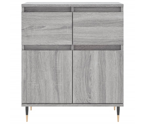 Puhvetkapp, Hall Sonoma Tamm, 60X35X70 cm Tehispuit