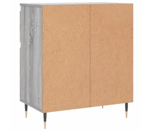 Šoninė Spintelė, Pilka Ąžuolo, 60X35X70cm Apdirbta Mediena