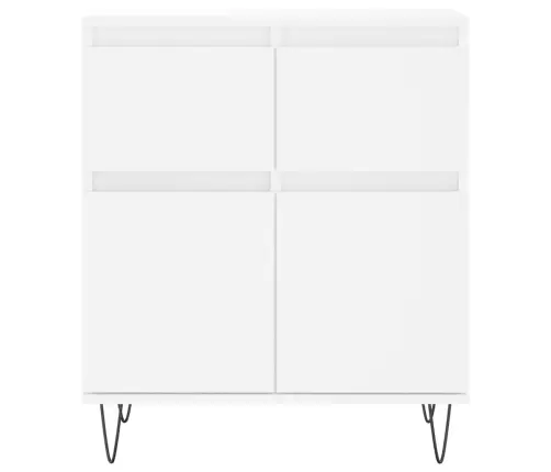 Šoninė Spintelė, Baltos Spalvos, 60X35X70cm Apdirbta Mediena