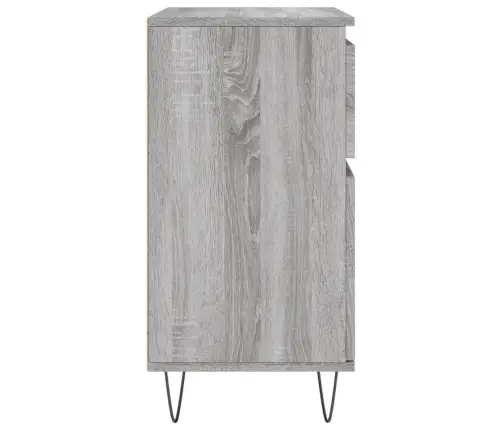 Puhvetkapp, Hall Sonoma Tamm, 60X35X70 cm Tehispuit