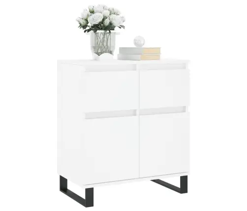 Puhvetkapp, Valge, 60 X 35 X 70 cm Tehispuit