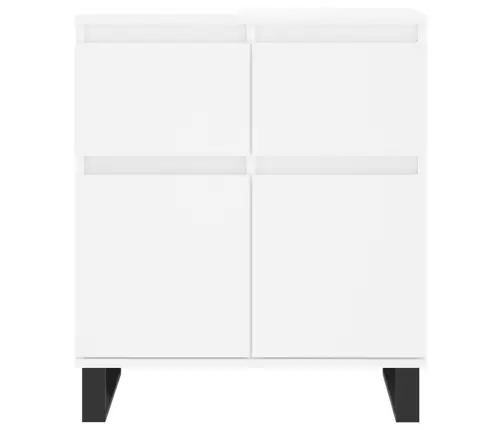 Puhvetkapp, Valge, 60 X 35 X 70 cm Tehispuit