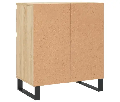 Kumode, Ozolkoka Krāsā, 60X35X70 Cm, Inženierijas Koks Vidaxl