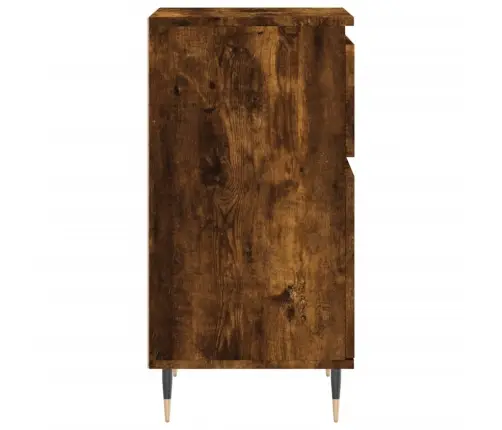 Puhvetkapid 2 Tk, Suitsutatud Tamm, 40 X 35 X 70 cm Tehispuit