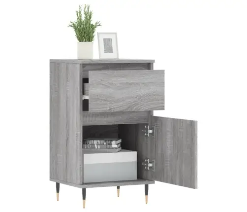 Puhvetkapid 2 Tk, Hall Sonoma Tamm, 40 X 35 X 70 cm Tehispuit