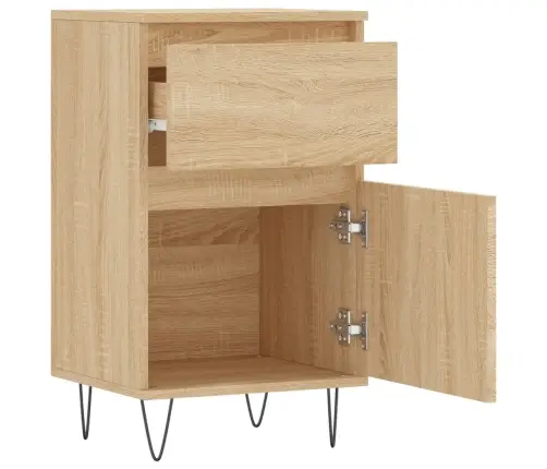 Kumode, Ozolkoka Krāsā, 40X35X70 Cm, Inženierijas Koks Vidaxl