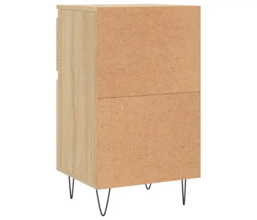 Kumode, Ozolkoka Krāsā, 40X35X70 Cm, Inženierijas Koks Vidaxl