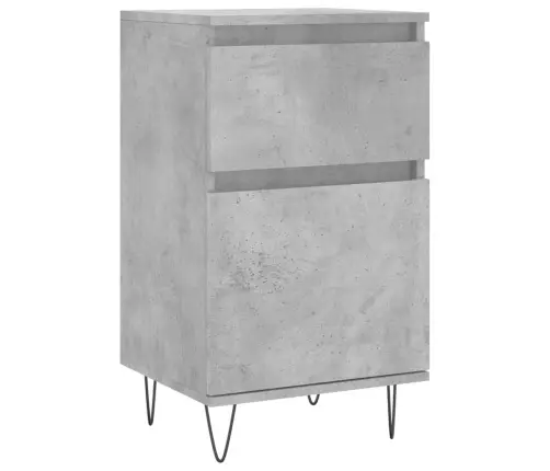 Puhvetkapp, Betoonhall, 40 X 35 X 70 cm Tehispuit