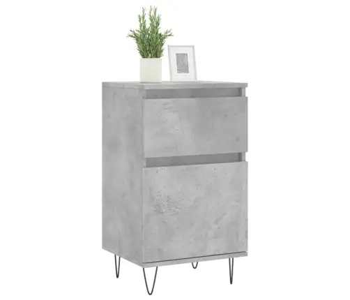 Puhvetkapp, Betoonhall, 40 X 35 X 70 cm Tehispuit