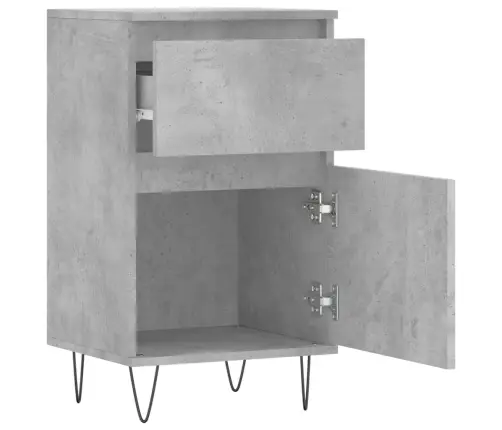 Puhvetkapp, Betoonhall, 40 X 35 X 70 cm Tehispuit