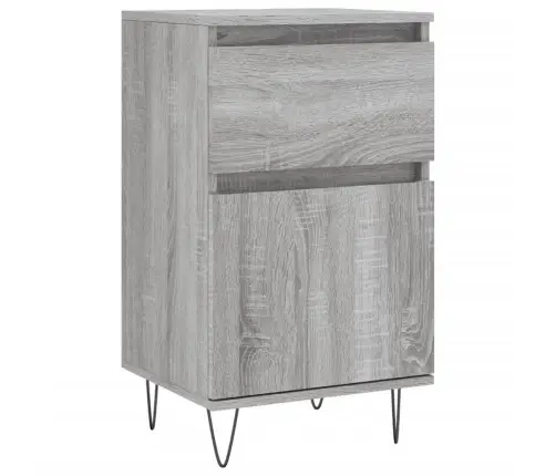 Kumode, Pelēka Ozolkoka, 40X35X70 Cm, Inženierijas Koks Vidaxl Kumode, Pelēka Ozolkoka, 40X35X70 Cm, Inženierijas Koks Vidaxl