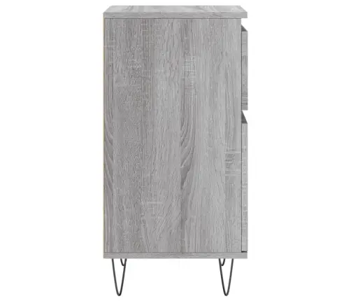 Kumode, Pelēka Ozolkoka, 40X35X70 Cm, Inženierijas Koks Vidaxl Kumode, Pelēka Ozolkoka, 40X35X70 Cm, Inženierijas Koks Vidaxl