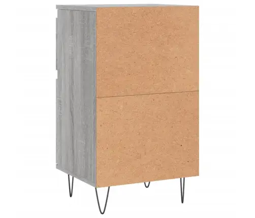 Kumode, Pelēka Ozolkoka, 40X35X70 Cm, Inženierijas Koks Vidaxl Kumode, Pelēka Ozolkoka, 40X35X70 Cm, Inženierijas Koks Vidaxl