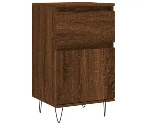 Kumodes, 2 Gab., Ozolkoka Krāsā, 40X35X70 Cm, Inženierijas Koks Vidaxl