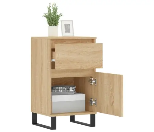 Kumode, Ozolkoka Krāsā, 40X35X70 Cm, Inženierijas Koks Vidaxl