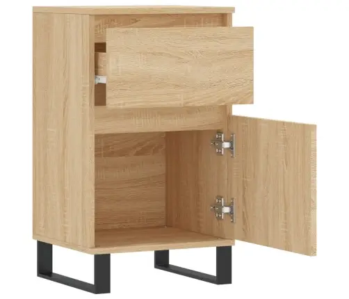 Kumode, Ozolkoka Krāsā, 40X35X70 Cm, Inženierijas Koks Vidaxl