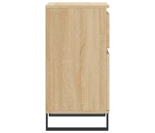 Kumode, Ozolkoka Krāsā, 40X35X70 Cm, Inženierijas Koks Vidaxl