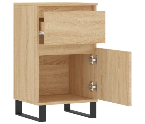 Šoninės Spintelės, 2Vnt., Sonoma Ąžuolo, 40X35X70cm Mediena