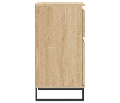 Šoninės Spintelės, 2Vnt., Sonoma Ąžuolo, 40X35X70cm Mediena