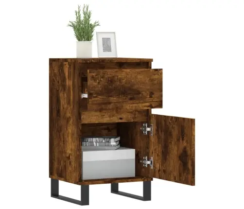 Kumode, Ozolkoka Krāsa, 40X35X70 Cm, Inženierijas Koks Vidaxl