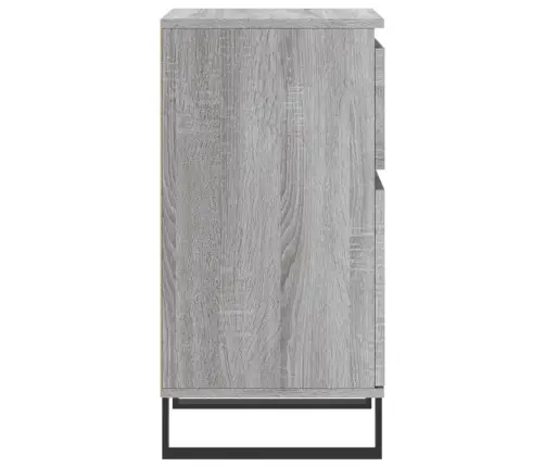 Kumode, Pelēka Ozolkoka, 40X35X70 Cm, Inženierijas Koks Vidaxl