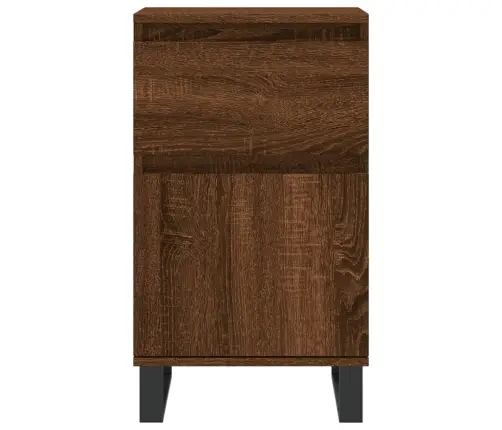 Šoninės Spintelės, 2Vnt., Rudos Ąžuolo, 40X35X70cm Mediena