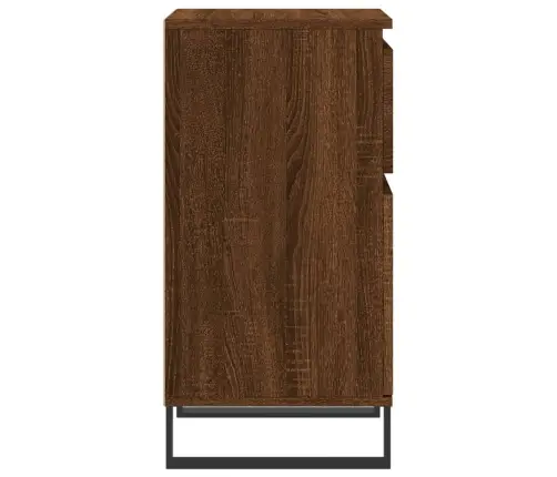 Šoninės Spintelės, 2Vnt., Rudos Ąžuolo, 40X35X70cm Mediena