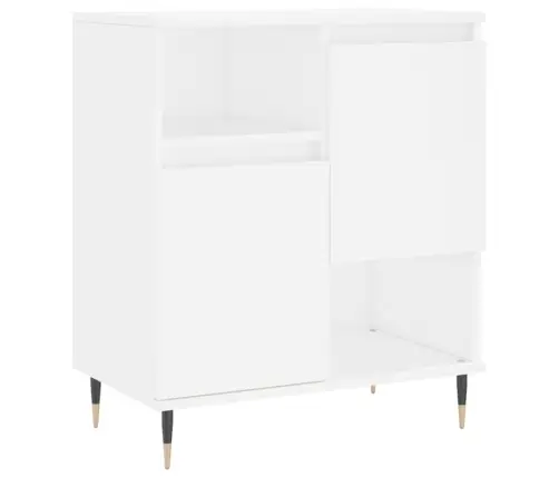 Puhvetkapp, Valge, 60 X 35 X 70 cm Tehispuit